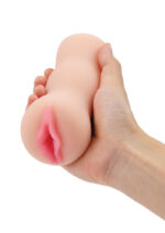 Stroke Off Super Tight Vibe Stroker - Light - Image 4