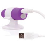 Charged Positive Rechargeable Vibe - Grape - Image 5