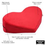 Love Pillow Heart Pillow - Red - Image 4