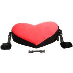 Bondage Love Pillow - Black-red - Image 7