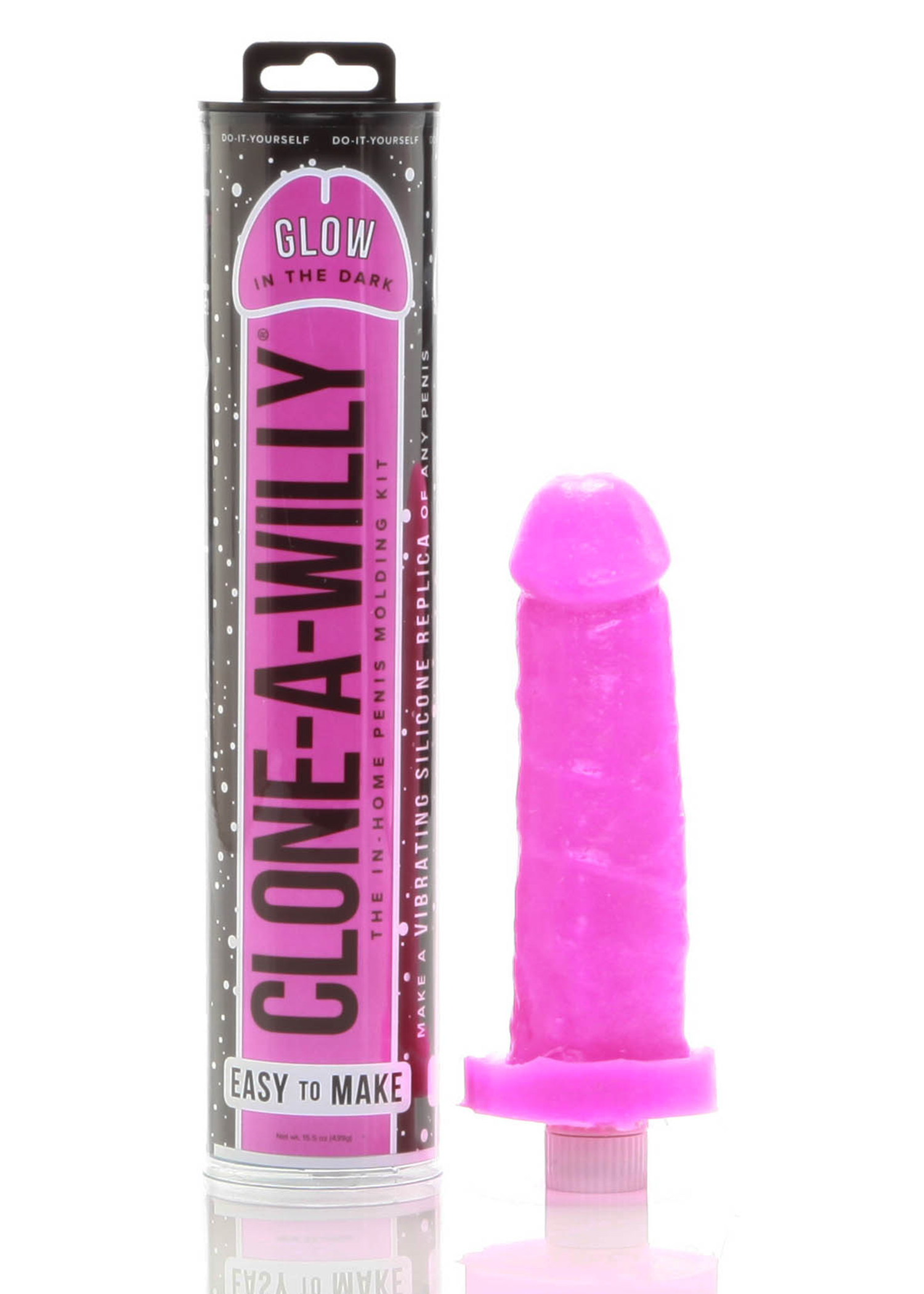 HOBD8027.jpg Clone-a-Willy Glow-in-the-Dark Kit - Pink - Image 1