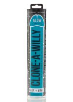 Clone-a-Willy Glow-in-the-Dark Kit - Blue - Image 4