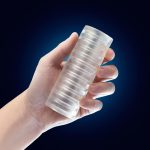 Rize - Ribz - Glow in the Dark Self - Lubricating Stroker - Clear - Image 6