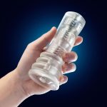 Rize - Luz - Glow in the Dark Self- Lubricating Stroker - Clear - Image 7