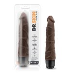 Dr. Skin - Cock Vibe 1 - 9 Inch Vibrating Cock - Chocolate - Image 2