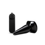 Anal Adventures - Basic Vibrating Anal Pleaser - Black - Image 3