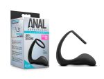 Anal Adventures - Platinum - Cock Ring Plug - Black - Image 3