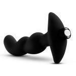 Anal Adventures- Platinum - Silicone Vibrating Prostate Massager 03- Black - Image 3