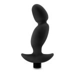 Anal Adventures- Platinum - Silicone Vibrating Prostate Massager 04-Black - Image 6