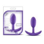 Luxe - Wearable Vibra Slim Plug - Small - Purple - Image 3