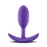 Luxe - Wearable Vibra Slim Plug - Medium - Purple - Image 2