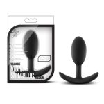 Luxe - Wearable Vibra Slim Plug - Medium - Black - Image 2