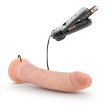 Dr. Skin - 8.5 Inch Vibrating Realistic Cock With Suction Cup - Vanilla - Image 3