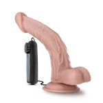 Dr. Skin - Dr. Sean - 8 Inch Vibrating Cock With Suction Cup - Vanilla - Image 3