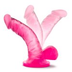 Naturally Yours - 4 Inch Mini Cock - Pink - Image 7