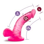 Naturally Yours - 4 Inch Mini Cock - Pink - Image 3