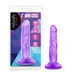 Naturally Yours - 5 Inch Mini Cock - Purple - Image 5