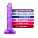 Naturally Yours - 5 Inch Mini Cock - Purple - Image 3