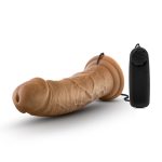 Dr. Skin - Dr. Joe - 8 Inch Vibrating Cock With Suction Cup - Mocha - Image 3