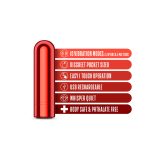 Kool Vibes - Rechargeable Mini Bullet - Cherry - Image 2