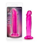B Yours - Sweet n Small 6 Inch Dildo With Suction Cup - Pink