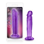 B Yours - Sweet n Small 6 Inch Dildo With Suction Cup - Purple - Image 3