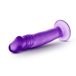 B Yours - Sweet n Small 6 Inch Dildo With Suction Cup - Purple - Image 2
