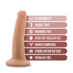 Dr. Skin Plus - 5 Inch Posable Dildo - Vanilla - Image 3