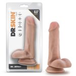 Dr. Skin - Dr. Jeffrey - 6.5 Inch Dildo With Balls - Beige