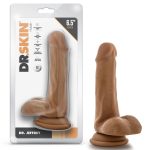 Dr. Skin - Dr. Jeffrey - 6.5 Inch Dildo With Balls - Tan