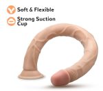 Dr. Skin - 19 Inch Dildo - Beige - Image 3