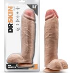 Dr. Skin - Mr. Mister - 10.5 Inch Dildo With Balls - Beige