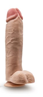 Dr. Skin - Mr. Mister - 10.5 Inch Dildo With Balls - Beige - Image 4