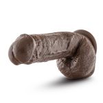 Dr. Skin - Mr. D - 8.5 Inch Dildo - Chocolate - Image 3