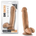 Dr. Skin - Dr. Mark - 7 Inch Dildo With Balls - Tan