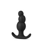 Anal Adventures Platinum - Stacked Plug - Black - Image 2