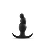 Anal Adventures Platinum - Stacked Plug - Black - Image 3
