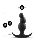 Anal Adventures Platinum - Stacked Plug - Black - Image 4