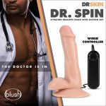 Dr. Skin - Dr. Spin - 6 Inch Gyrating Realistic Dildo - Vanilla - Image 6