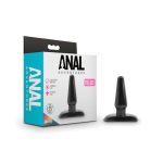 Anal Adventures - Basic Anal Plug - Small - Black - Image 2