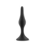 Anal Adventures Platinum - Silicone Beginner Plug - Small - Black - Image 6