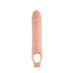 Performance Plus - 10 Inch Silicone Cock Sheath Penis Extender - Vanilla - Image 2