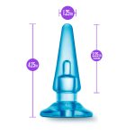 B Yours - Basic Anal Plug - Blue - Image 3
