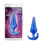 B Yours - Large Anal Plug - Blue - Image 4