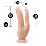 Dr. Skin - 8 Inch Dp Cock - Vanilla - Image 2