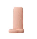 Performance 3.5 Inch Enhancement Sleeve - Beige - Image 5