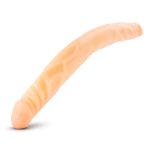 B Yours 14 Inch Double Dildo - Beige - Image 4