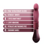Temptasia - Trixie - Thrusting Dildo - Wine - Image 2