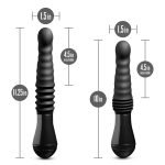 Temptasia - Lazarus - Thrusting Dildo - Black - Image 5