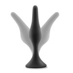 Anal Adventures Platinum - Silicone Beginner Plug Kit - Black - Image 4